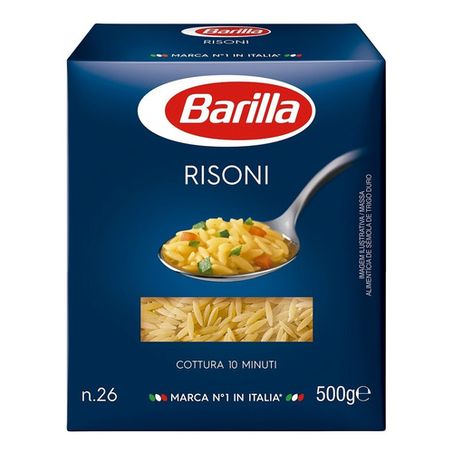 Massa barilla risoni n26 500g
