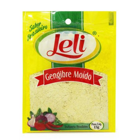 Leli Gengibre Moído 15g