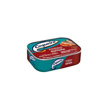 Sardinha coqueiro molho de tomate 250g