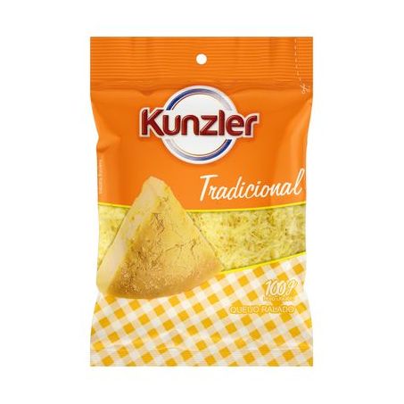 Queijo Parmesão Ralado Kunzler Tradicional Embalagem 100G