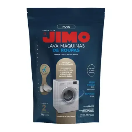 Lava maquinas roupas jimo c/2x20g
