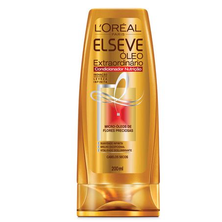 Condicionador elseve 200ml óleo extraordinário nutrição