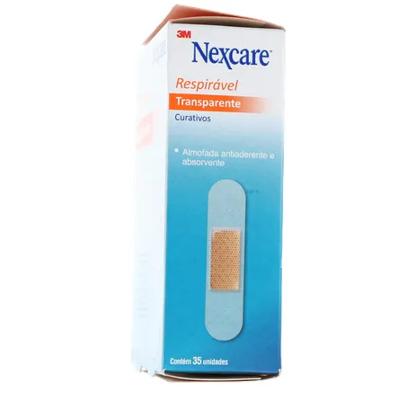 Curativo Nexcare Transparente Caixa 35un 
  360-26