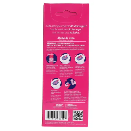 Gel adesivo gota limpa floral 41g 360-2
