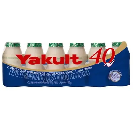 Leite ferm yakult 40+ 80g