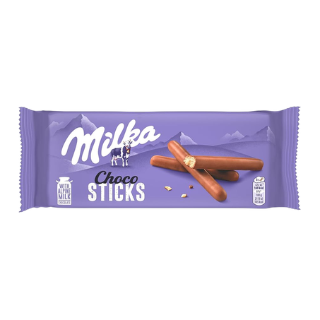 D. BISCOITO MILKA CHOCO STIKES 112G