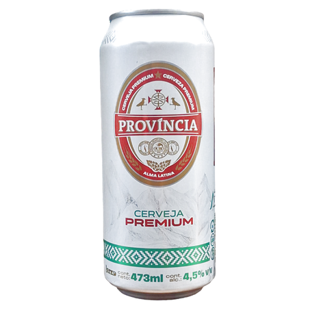CERVEJA PROVINCIA PILSEN PREMIUM LATÃO 473ML