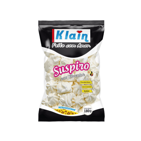 SUSPIRO KLAIN 140G COM CHOCOLATE BRANCO
