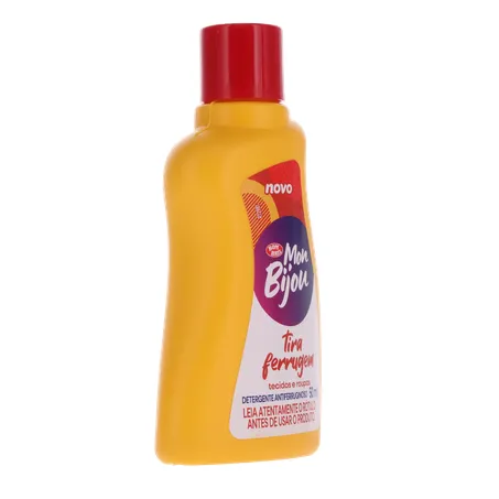 DETERGENTE LÍQUIDO TIRA-FERRUGEM MON BIJOU TECIDOS E ROUPAS 50ML 360-31