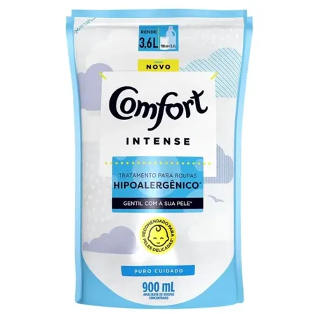 Amaciante comfort puro cuidado sachê 900ml