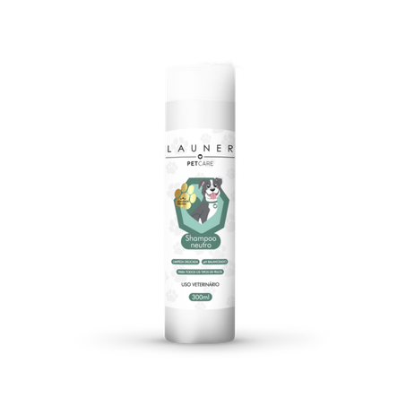 Shampoo p/caes neutro launer 300ml