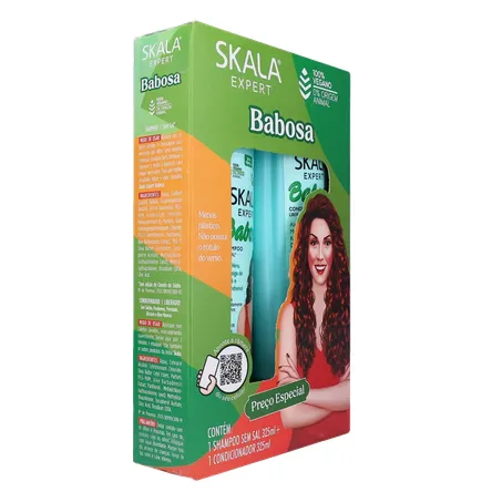 Kit Skala Babosa Shampoo 325ml e Condicionador 325ml 
  360-31