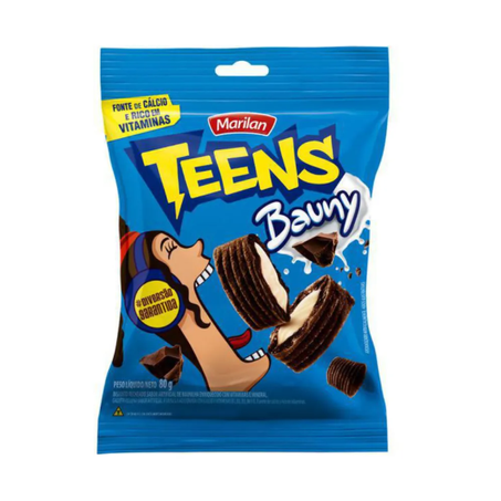 BISCOITO MARILAN TEENS BAUNY 80G
