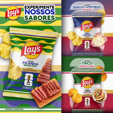 Batata Lays Lisa Picanha 62g 360-3