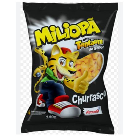 SALGADINHO MILIOPA 140G CHURRASCO