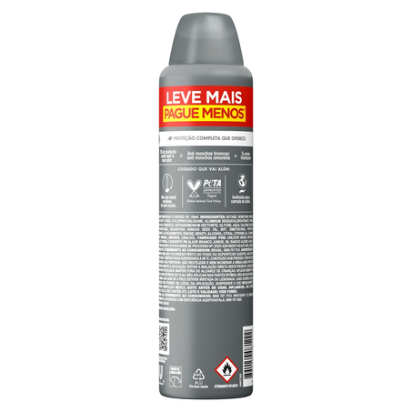 Antitranspirante Aerosol Dove MenCare Invisible Dry 250 ml 360-1