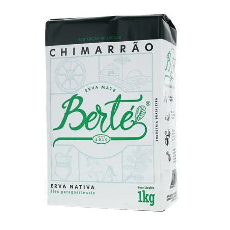 Erva mate berte s-acucar 1kg 360-20