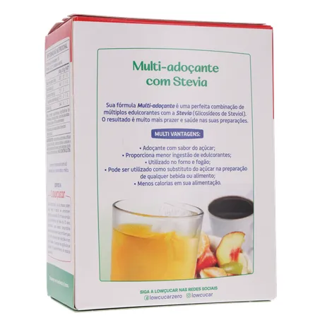 ADOÇANTE LOWÇÚCAR STEVIA PLUS C/50UN 25G 360-16