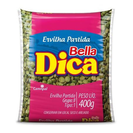 Ervilha partida bella dica 400g