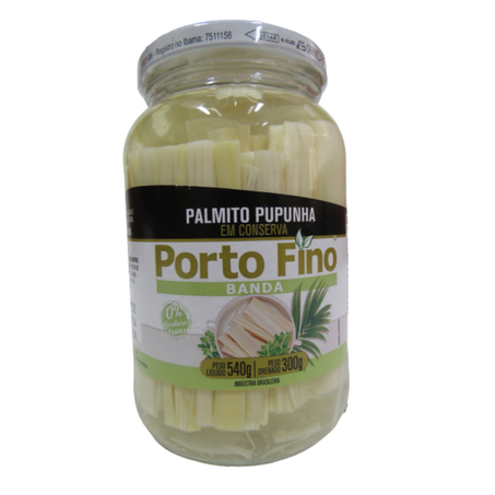 PALMITO PUPUNHA BANDA PORTO FINO 300G