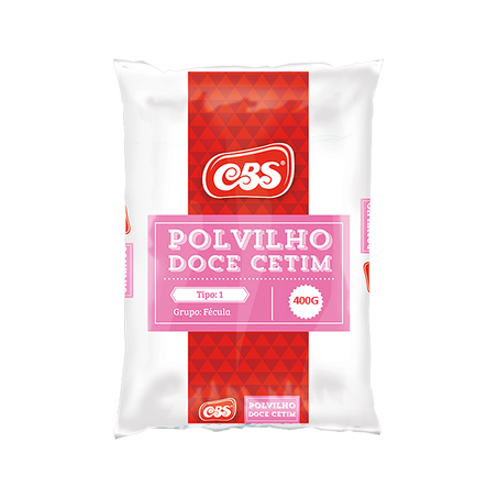 POLVILHO CBS DOCE CETIM 400G (078284)