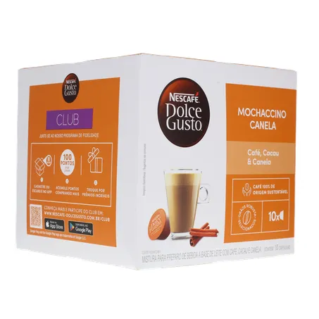 CAFÉ CÁPSULA DOLCE GUSTO MOCHACINO CANELA C/10 360-32