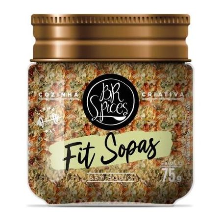 Tempero Fit Br Spices 75g Pote Sopas