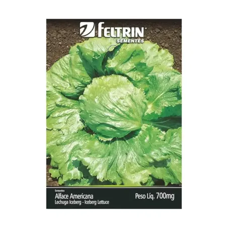Semente feltrin alface americana 700mg
