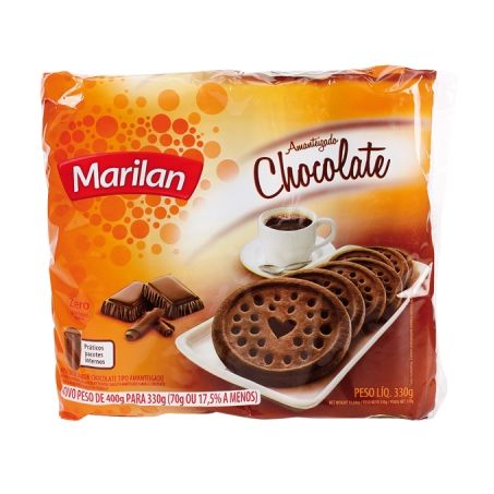 Biscoito marilan amanteigado chocolate 280g