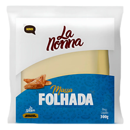 MASSA FOLHADA LA NONNA 300G REDONDA