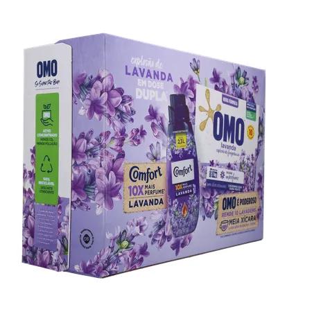 Lava Roupas em Pó Omo Lavanda 1,6Kg 360-13