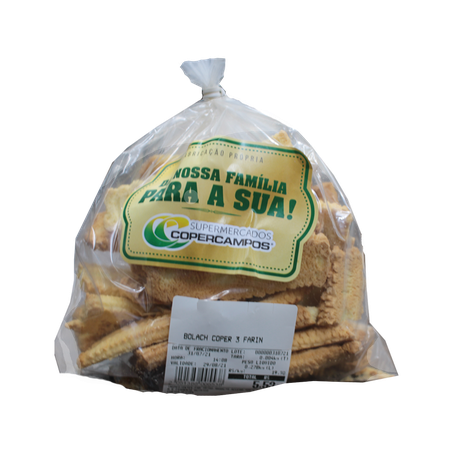 BOLACHA 3 FARINHAS COPER KG