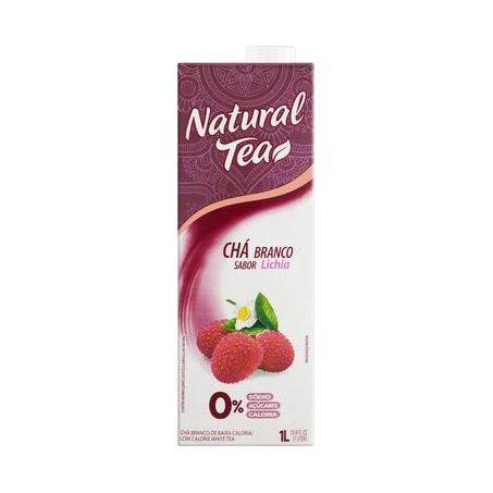 Chá Branco com Lichia Natural Teat 1LT