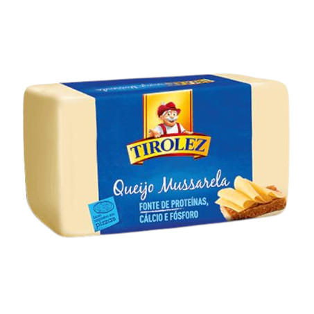 Queijo Mussarela Tirolez Peça 300g