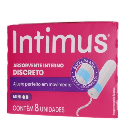 Absorvente Interno Intimus Mini C/ 8UN 360-3