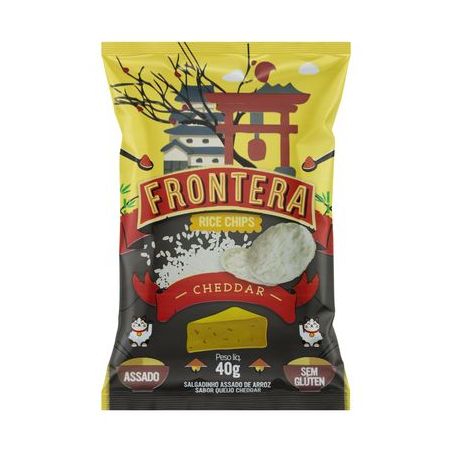 CHIPS RICE UP 40G ARROZ CHEDDAR