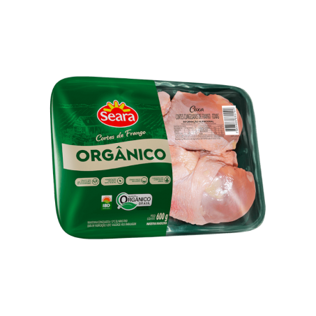 COXA DE FRANGO ORGÂNICO SEARA CONGELADO