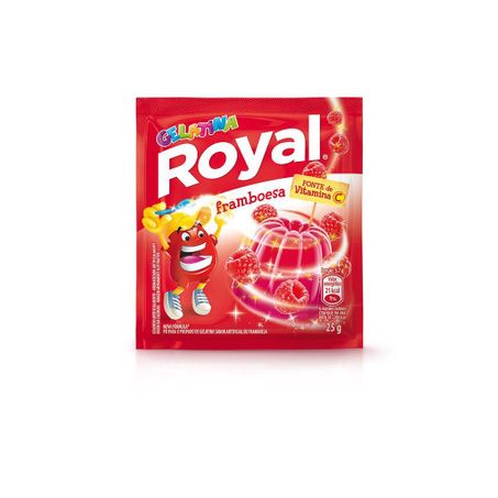 GELATINA EM PÓ ROYAL FRAMBOESA 25G 360-1