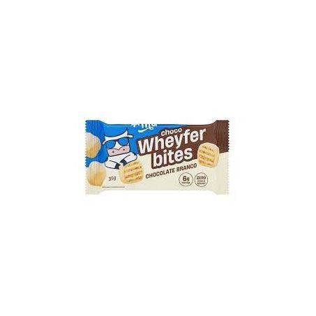 WHEYFER BITES 6G MAIS MU 35G  CHOC BRANCO