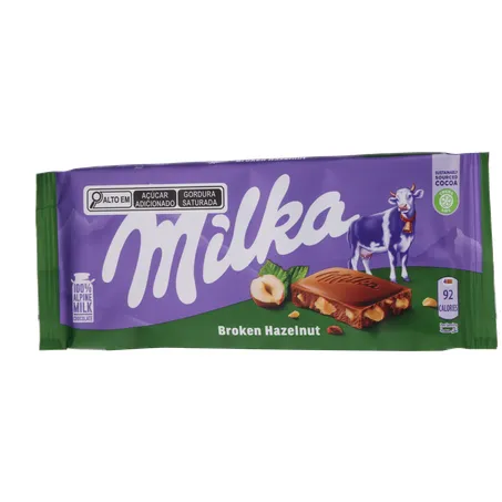 Barra de Chocolate Hazelnut Milka Avelã 100G 360-2