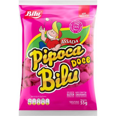 Pipoca bilu doce 45g