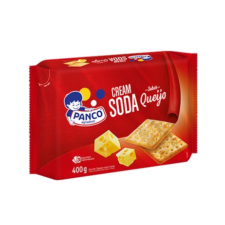 Biscoito Panco Cream Soda 400g