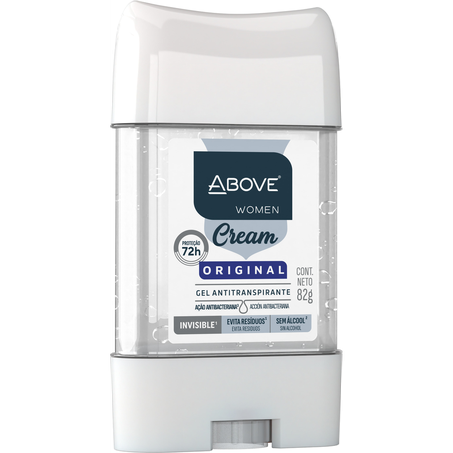 Antitranspirante em Gel Original Above Cream 82G