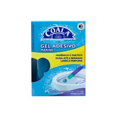 Desinfetante Coala Gel Adesivo Marine Aparelho + Refil 37G