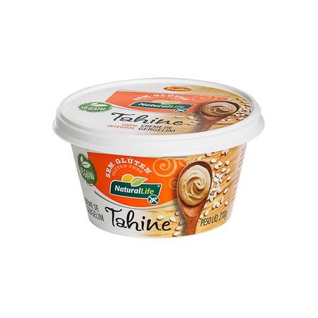 CREME DE GERGELIM NATURAL LIFE TAHINE 210G
