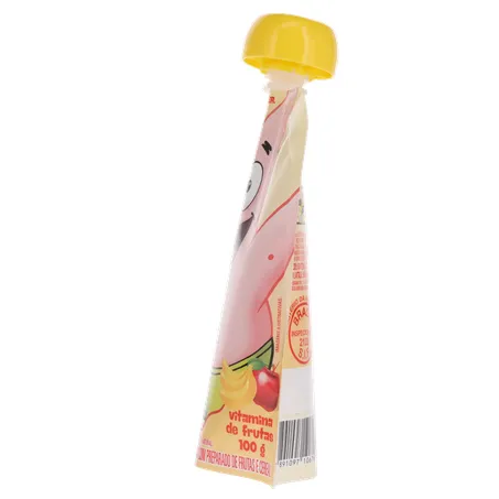 Iogurte Bob Esponja Vitamina De Frutas e Cereais 100g 360-8