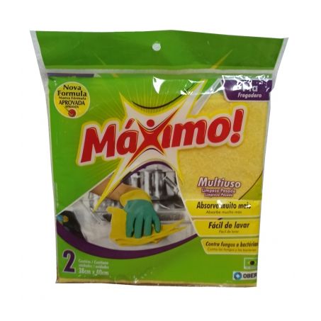 Pano Maximo multiuso com 2 unid. 38x40cm