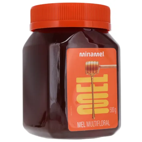Mel Minamel Multifloral Pote 500gr 360-33