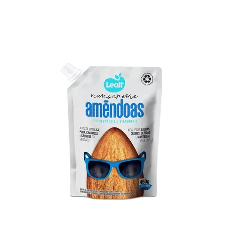 NANOCREME AMENDOAS 450G - LEATT