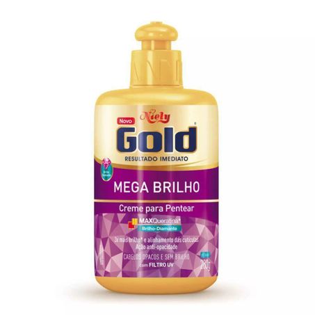 CREME P/ PENTEAR NIELY GOLD MEGA BRILHO 280G